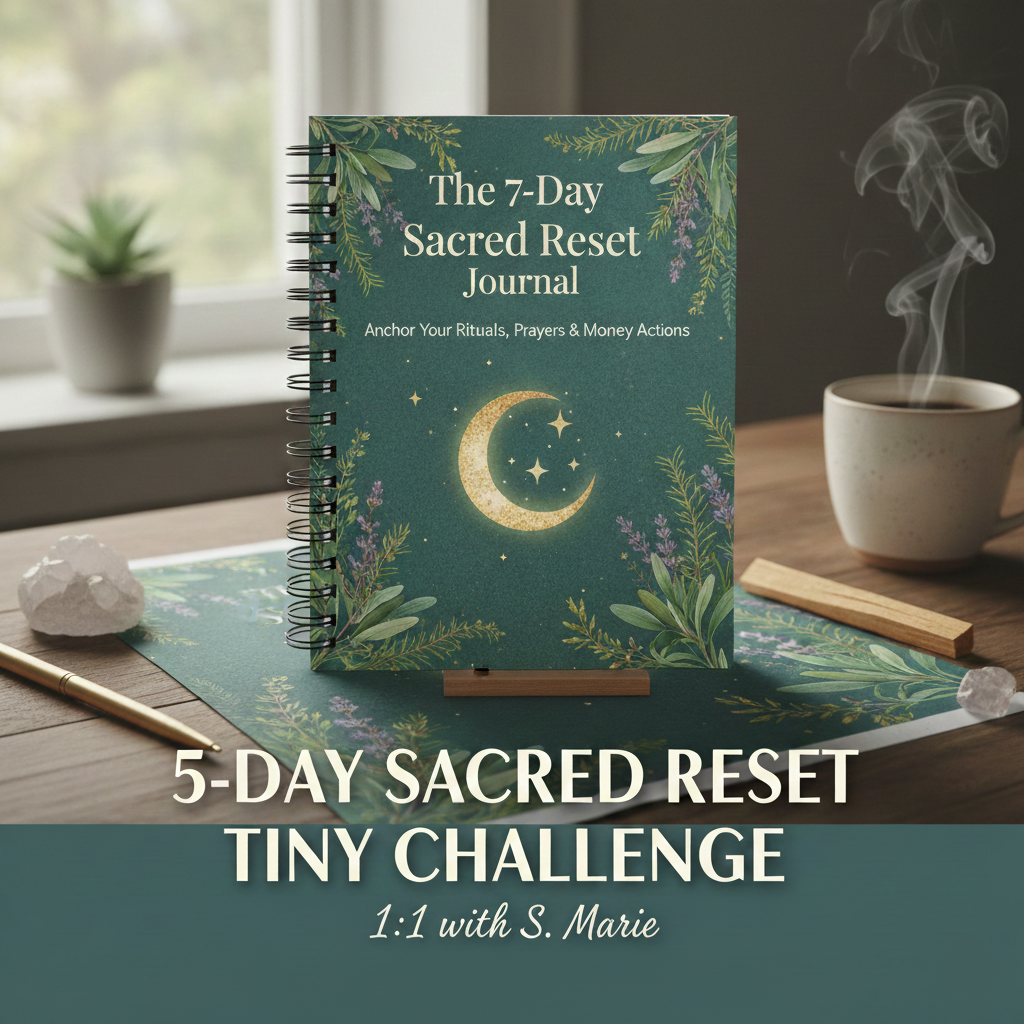 5-Day Sacred Reset Tiny Challenge (1:1 with S. Marie)