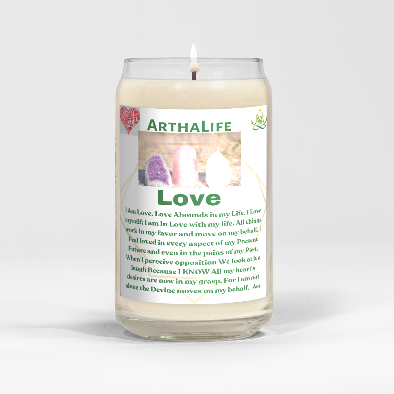 My Love Manifestation Candle 1