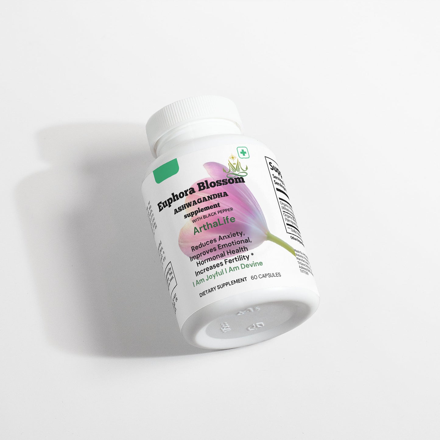 Euphora Blossom Ashwagandha Supplement 23