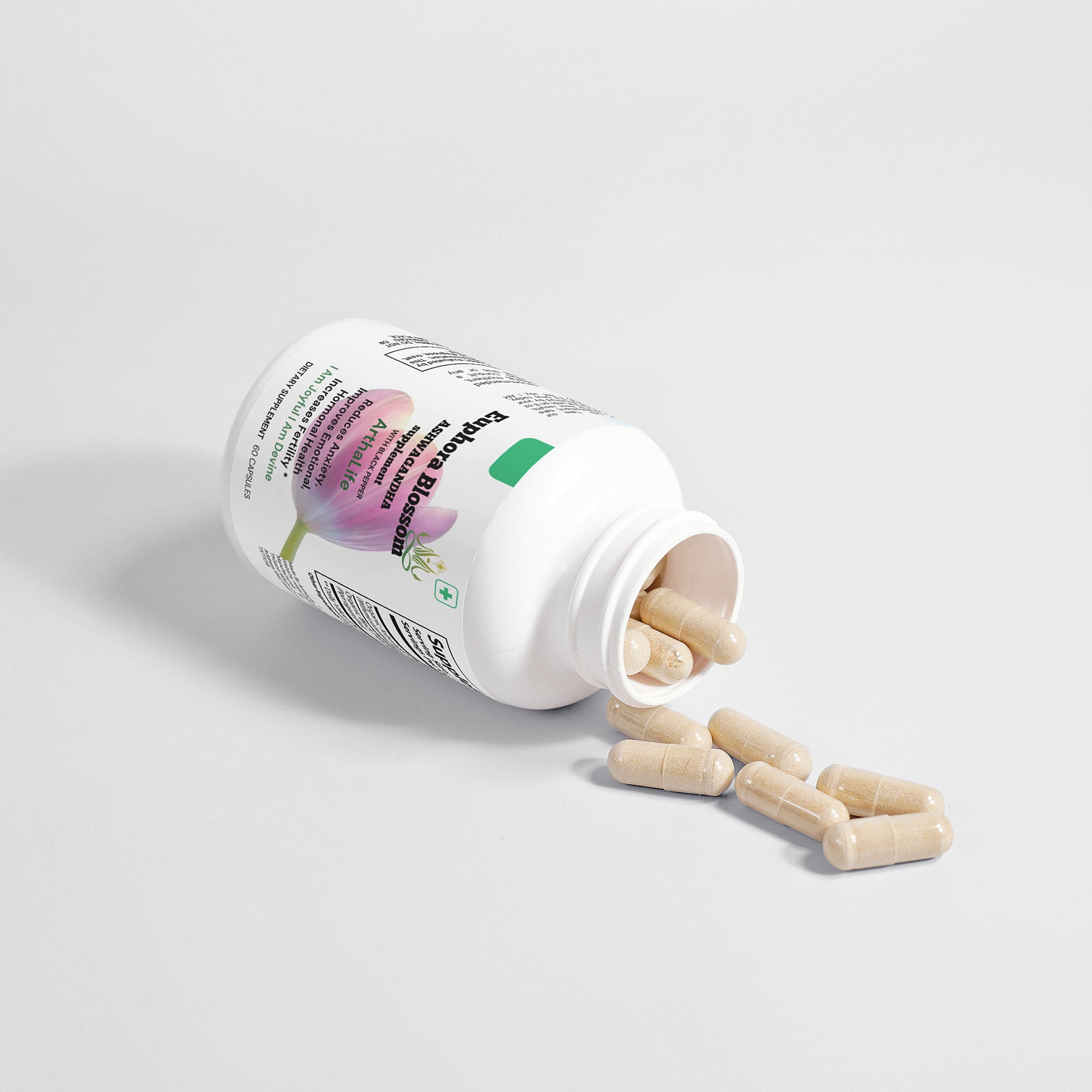 Euphora Blossom Ashwagandha Supplement 9