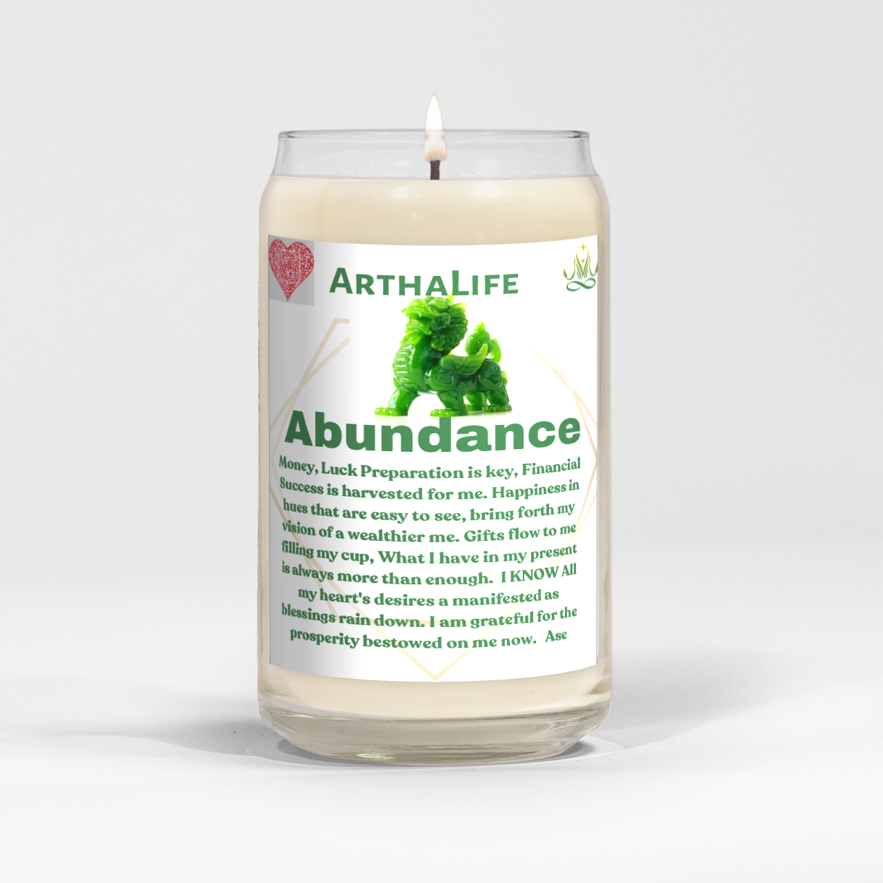 My Abundance Manifestation Candle