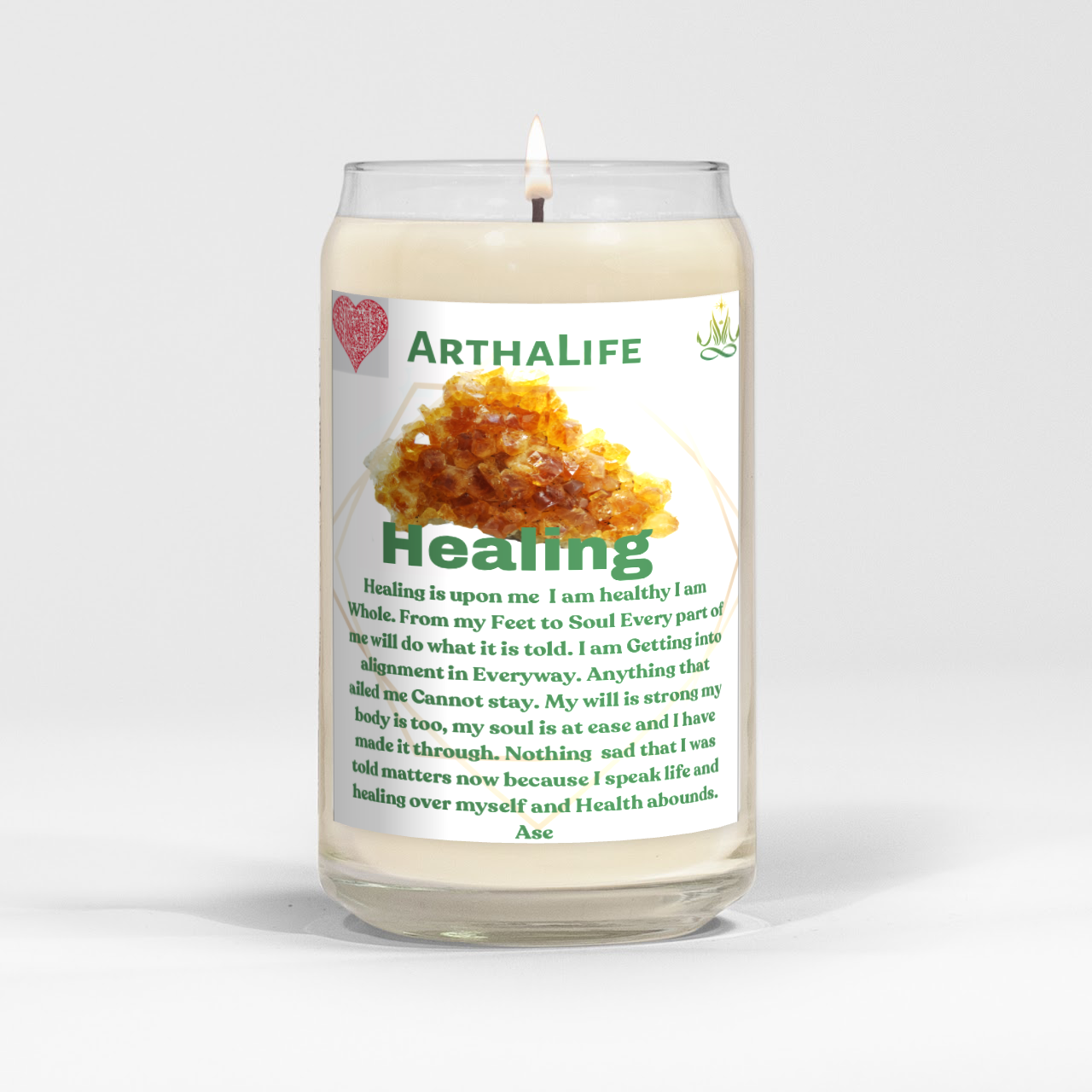 My Healing Manifestation Candle